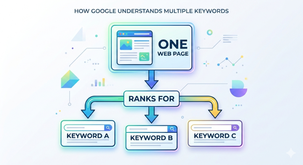 Rank for Multiple Keywords