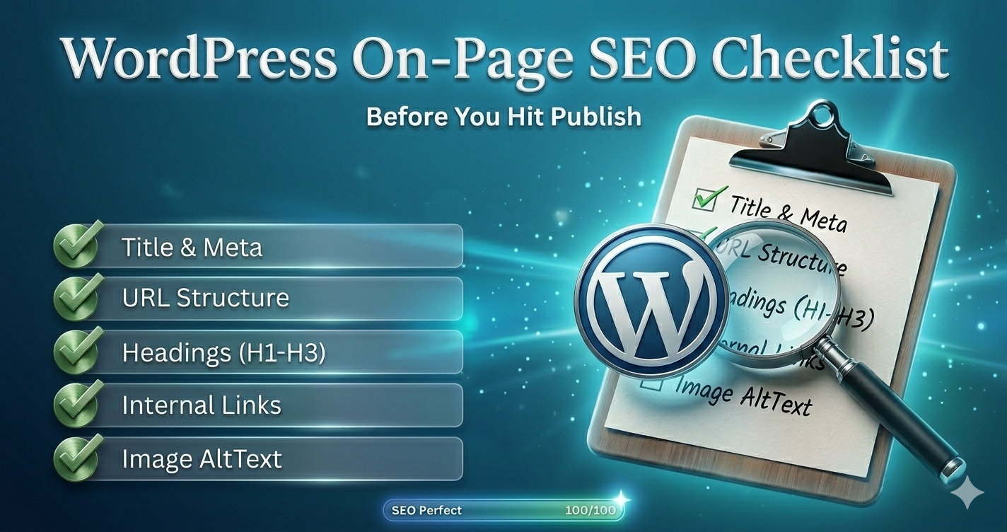 Wordpress On-Page SEO checklist